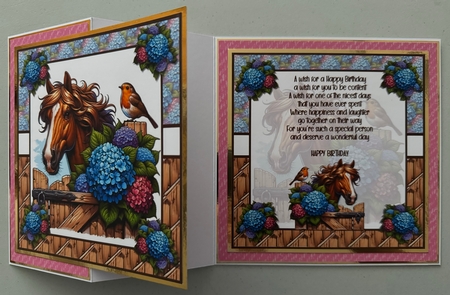 Floral Horse by Erika Sissons