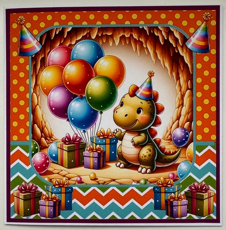 Cute Dinosaur Birthday by Erika Sissons