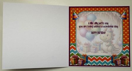 Cute Dinosaur Birthday by Erika Sissons