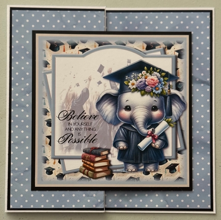 Graduation Elephant by Erika Sissons