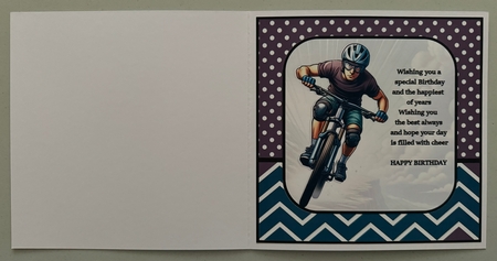 Every ride ais a new adventure 8x8 by Erika Sissons