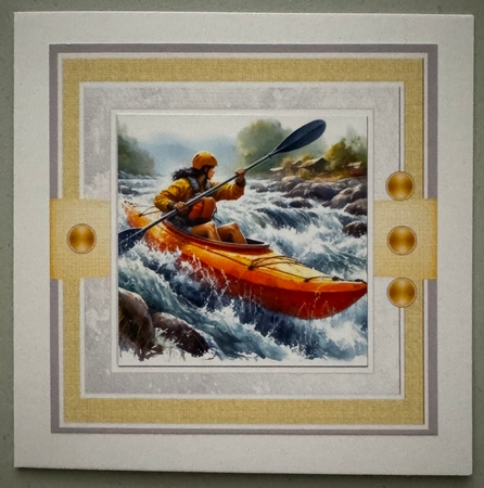 Kayaking: Female by Erika Sissons