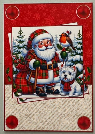 A Tartan Christmas A5 by Erika Sissons