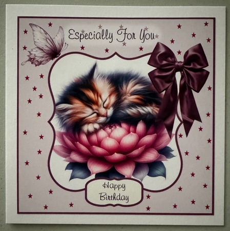 Tiny Slumber Kitten Birthday by Erika Sissons