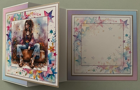 Boho Style Fashion Girl Mini Kit by Erika Sissons