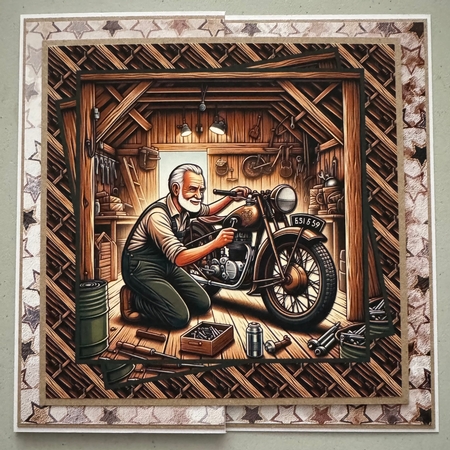 Classic rider restores 7x7 by Erika Sissons