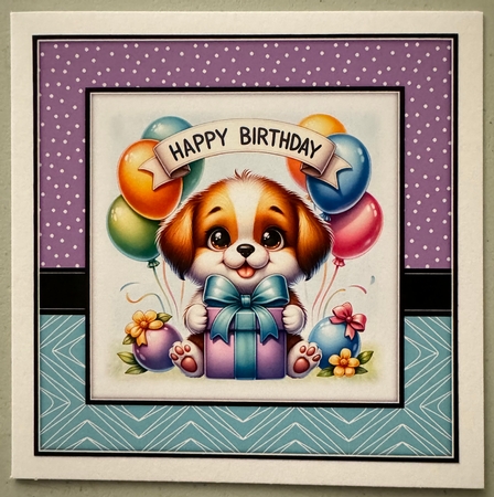Little Birthday Puppy by Erika Sissons