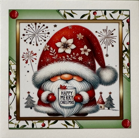 7x7 Mini Kit , Gorgeous Christmas Gnomes by Erika Sissons