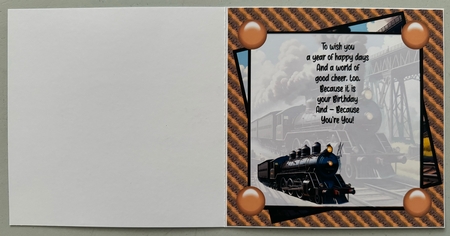 Steam Engine 7x7 by Erika Sissons