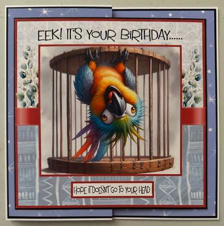 EEk! Its Your Birthday with Decoupage by Erika Sissons