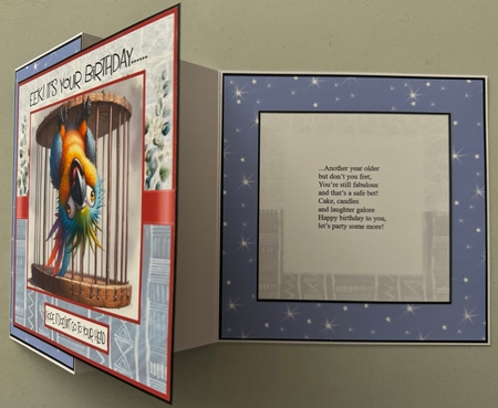 EEk! Its Your Birthday with Decoupage by Erika Sissons