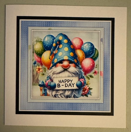 6x6 Mini Kit, Happy Birthday Gnome by Erika Sissons
