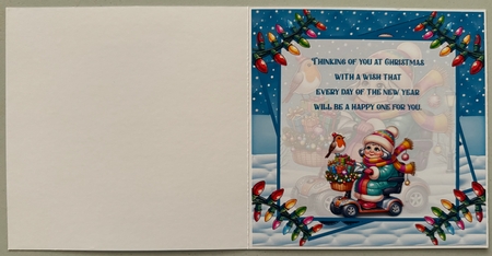 Christmas Shopping 7x7 by Erika Sissons