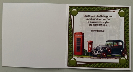 The Village Post office 8x8 by Erika Sissons
