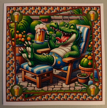You old Croc! by Erika Sissons