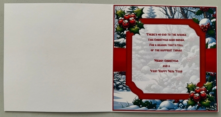 badgers Christmas Set 7x7 by Erika Sissons