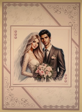 A Beautiful Bride and Groom 1 by Erika Sissons