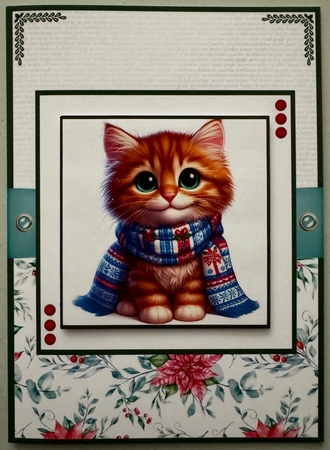 Christmas Kitty by Erika Sissons