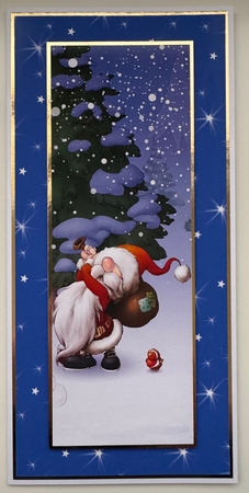 Santa Gnome 2 Large Vertical DL by Erika Sissons