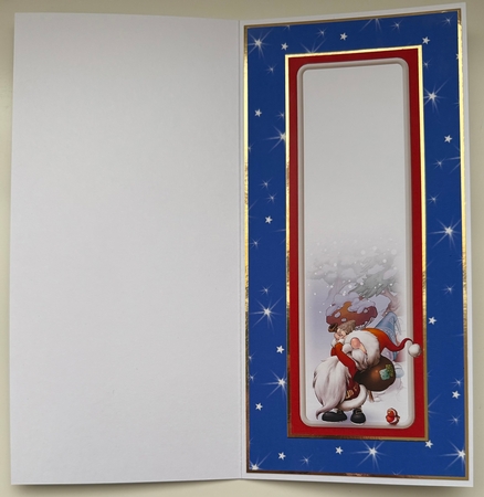 Santa Gnome 2 Large Vertical DL by Erika Sissons