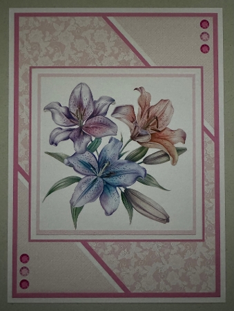 Watercolour Lilies by Erika Sissons