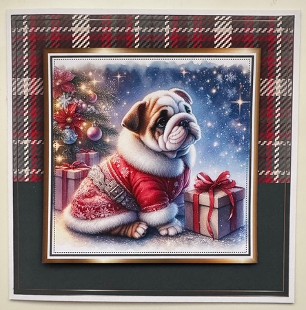 8x8 Christmas Pooches Collection 1 Mini Kit by Erika Sissons
