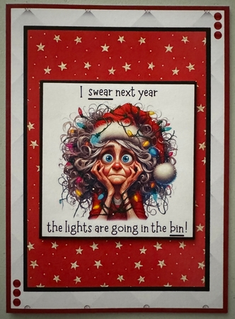 Christmas Fairy Lights by Erika Sissons