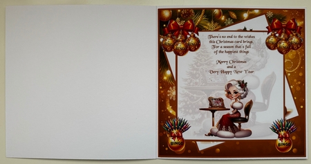 Christmas Bingo 7x7 by Erika Sissons