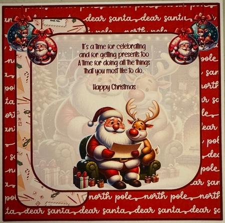 Letters to Santa 8x8 by Erika Sissons