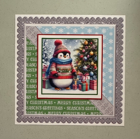 Ugly Sweater Penguin by Erika Sissons