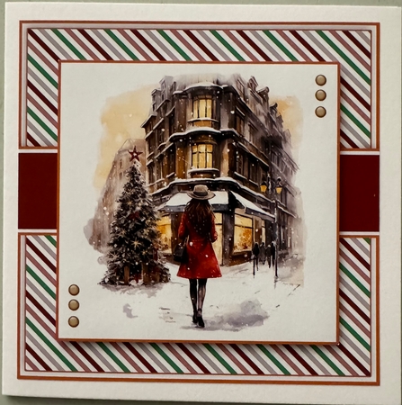 Christmas In The City Card & Toppers Set by Erika Sissons