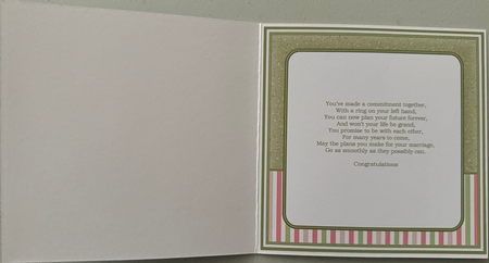 8x8 Champagne Engagment 1 Mini Kit - x6 A4 Sheets  by Erika Sissons
