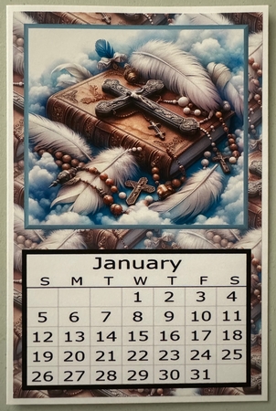 Amazing Cross 2025 Calendar by Erika Sissons