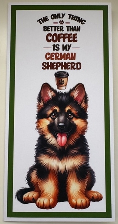 Beautiful Cute Puppies DL Card Toppers x 9 by Erika Sissons