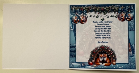 Christmas Foxes by Erika Sissons
