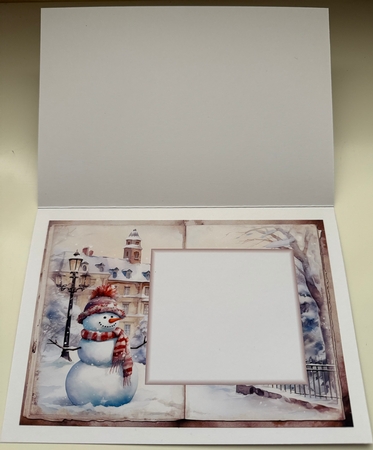 Its the Most Wonderful Time Of The Year A5 Card by Erika Sissons