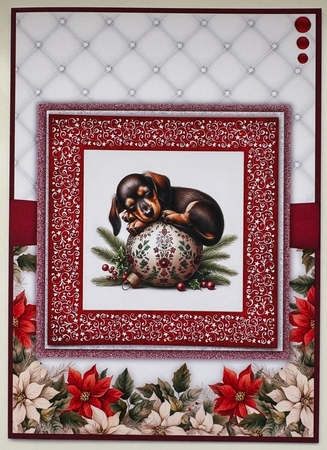 Puppy Christmas Ornaments by Erika Sissons