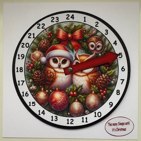 new advent clock owls 2 by Erika Sissons