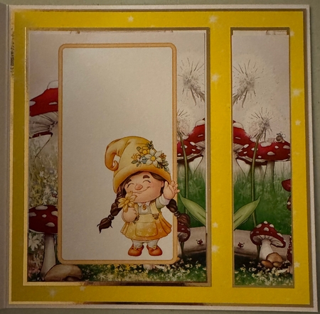 Maisie the Gnome Yellow Insert by Erika Sissons