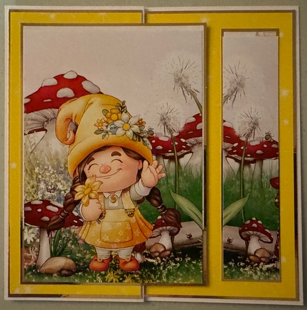 Maisie the Gnome Yellow Insert by Erika Sissons