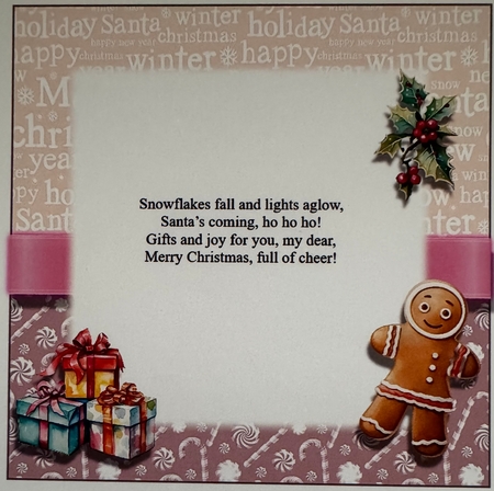 Elephant Baby First Christmas by Erika Sissons