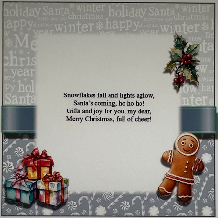 Elephant Baby First Christmas by Erika Sissons