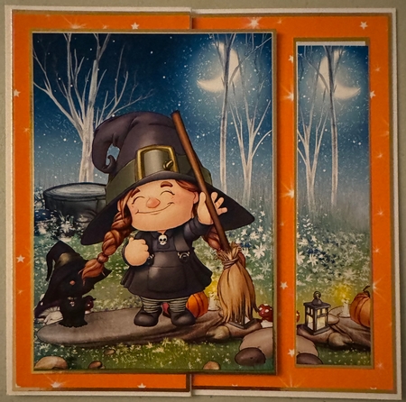 Maisie the Halloween Witch Insert by Erika Sissons
