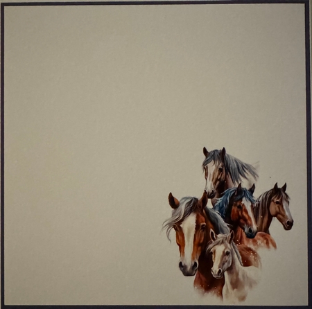 Horses in Winter Bumper Kit by Erika Sissons