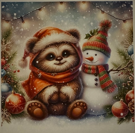 Festive Ewoke Wishes by Erika Sissons