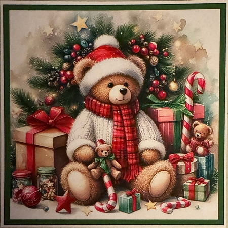 Teddy Bears Christmas by Erika Sissons