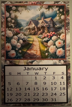 Quaint English Cottage - 2025 Calendar by Erika Sissons