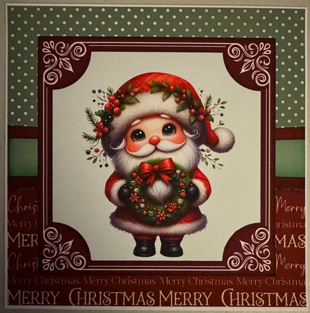 Cute Christmas Santa Mini Kit by Erika Sissons