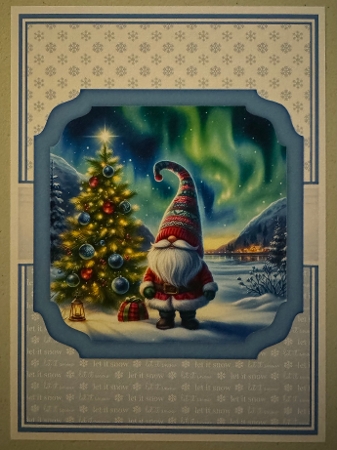 MAGICAL CHRISTMAS GNOME by Erika Sissons
