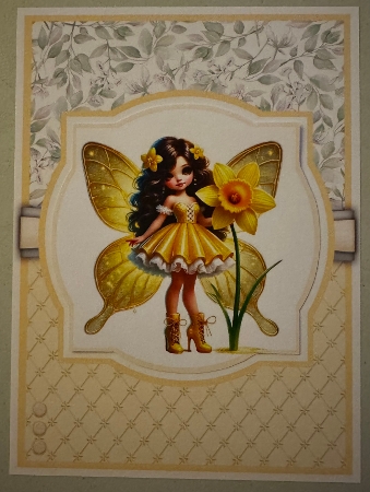Daffodil Flower Fairies by Erika Sissons